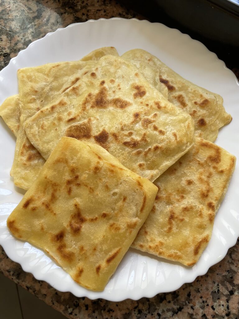 家で焼いたムスンメン